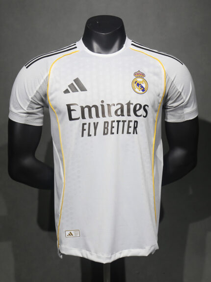 Real Madrid 2025-26 season home short-sleeved player version
