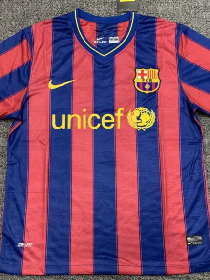 2009-10 Barcelona home jersey