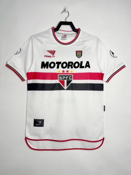 2000 Sao Paulo Home Jersey-Round Neck