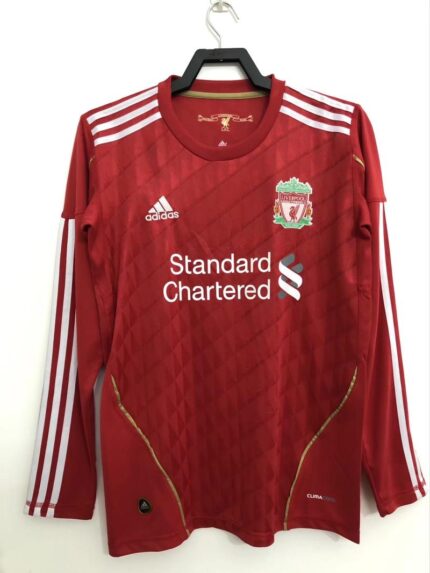 2010 Liverpool Home Jersey long Sleeve