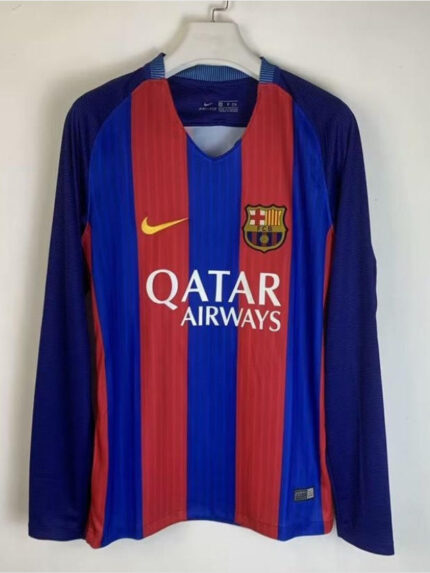 2016-17 Barcelona home jersey long Sleeve