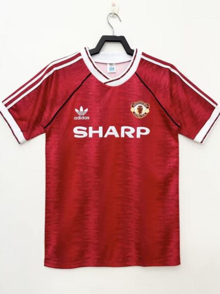1990-92 Manchester United home Jersey