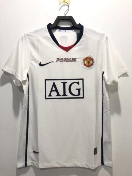 2008-09 Manchester United Away Jersey Champions League Edition