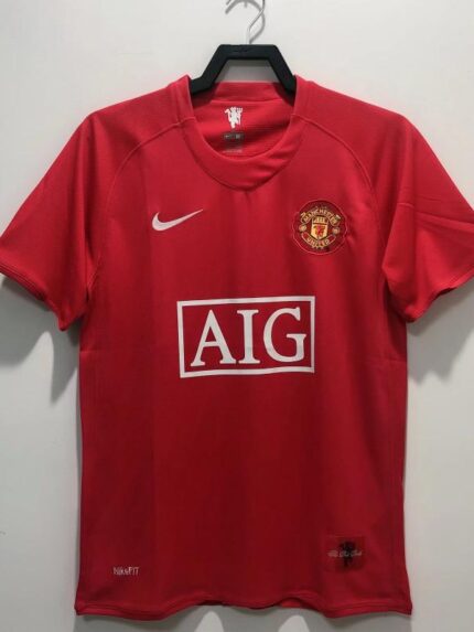 2007-08 Manchester United home Jersey