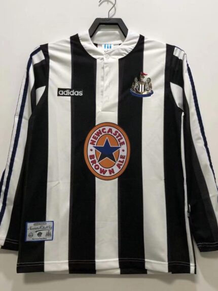 1995-97 Newcastle United Home Jersey Long Sleeve