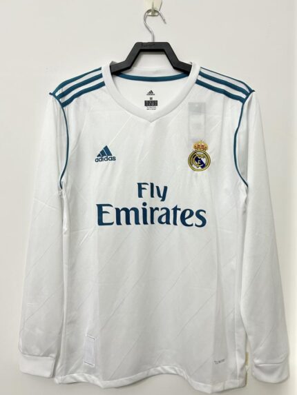 2017-18 Real Madrid home jersey long Sleeve