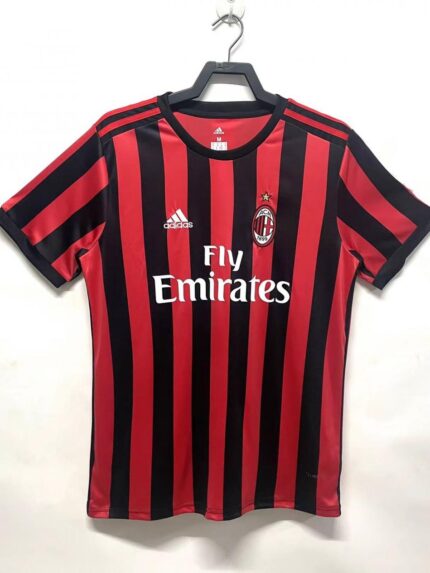 2017-18 AC Milan home jersey