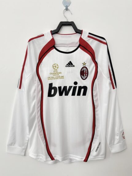 2006-07 AC Milan away Jersey Long Sleeve