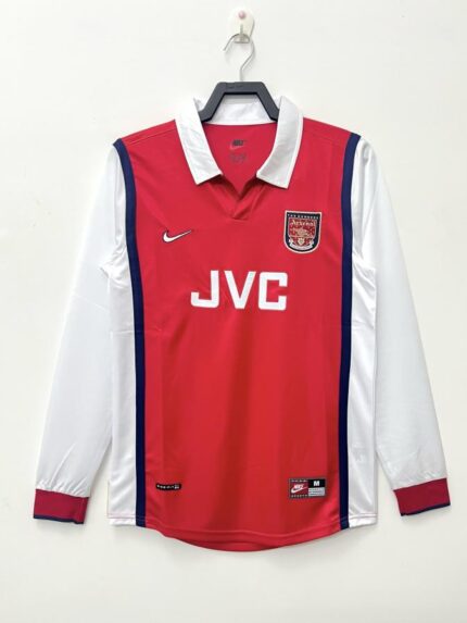 1998-99 Arsenal home jersey long Sleeve