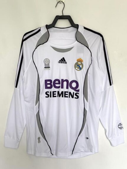 2006-07 Real Madrid home jersey long Sleeve