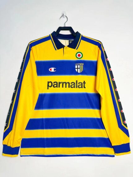 1999-00 Parma home jersey long Sleeve