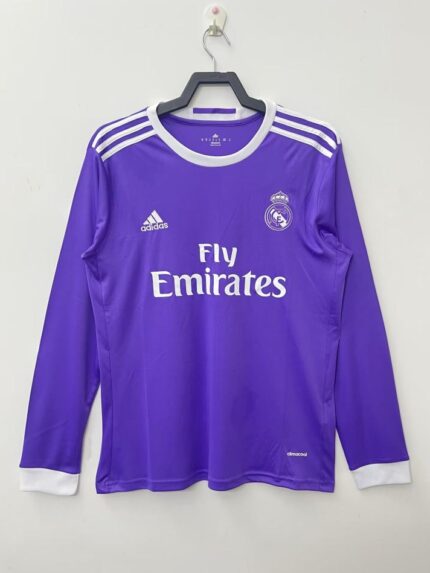 2016-17 Real Madrid away jersey Long Sleeve