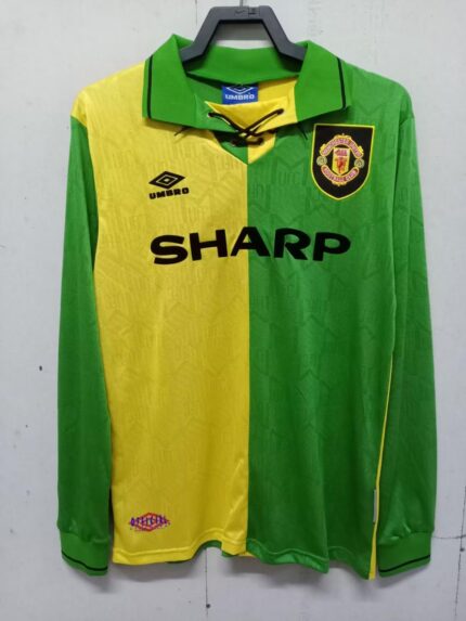 1992-94 Manchester United Third Jersey Long Sleeve