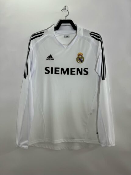 2005-06 Real Madrid home jersey Long Sleeve