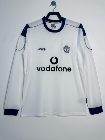 2000-01 Manchester United Away Jersey Long Sleeve